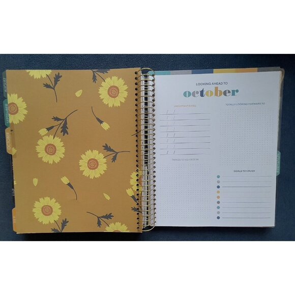 17 Month LG Planner CROWN & BEE Aug 2025 - Dec 2026 Weekly Planning Note Page - Picture 4 of 14